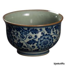 高檔青花纏枝蓮鎏銀茶壺茶杯小套裝一壺兩杯功夫茶具復古禮盒裝 歷史價格詳細信息