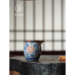 景德鎮七十年代景德鎮純手繪蓋杯茶杯一只，高9.2cm(不帶蓋4911 歷史價格詳細信息