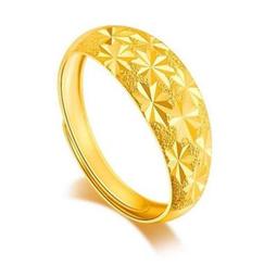 沙金戒指空托女 古法金18K金戒托空托鑲嵌蜜蠟綠松石戒指托多尺寸-玲瓏心飾 歷史價格詳細信息