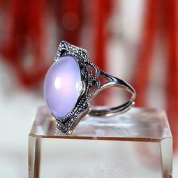 Gsd 140????綠玉髓霸氣女性款玉石925玫瑰金銀(k)戒子，獨款加工現貨供應????可點圖放大觀看???? 歷史價格詳細信息