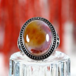 Gsd 140????綠玉髓霸氣女性款玉石925玫瑰金銀(k)戒子，獨款加工現貨供應????可點圖放大觀看???? 歷史價格詳細信息