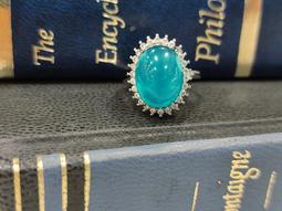 實物比照片還強光???????? 英國Harrods天然澳大利亞黑歐珀澳寶opal無加熱無染色925純銀戒指施華洛世奇水晶指環 價格比較,價格查詢,歷史價格詳細信息