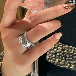 小眾鑲鑽開口手鐲雙T白川貝母綠鬆石手環925純銀玫瑰金女情人節禮物-鴻運飾品 歷史價格詳細信息