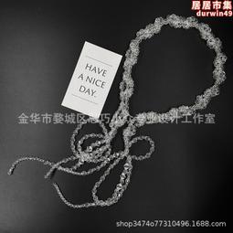 新娘發飾水晶珠串流蘇發箍額飾超仙唯美甜美結婚婚紗禮菔頭飾組合裝 歷史價格詳細信息