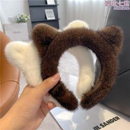 可愛真水貂毛毛球髮圈韓國ins毛絨球髮圈髮圈扎頭髮皮筋女 歷史價格詳細信息