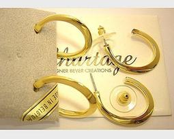 比利時【Chartage】無過敏無鎳包18K金養珍珠鑲嵌水晶鑽穿耳耳環 (8913209) 歷史價格詳細信息