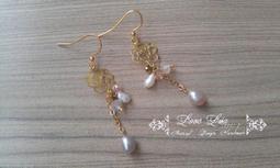 潼綾設記飾~ 玫瑰如名 { 清月 }天然強藍月光石蛋面戒面小米珍珠美制銅線 手做 包鑲 金屬線項鍊 歷史價格詳細信息