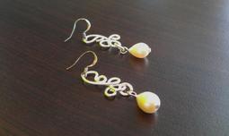 潼綾設記飾~ 玫瑰如名 { 清月 }天然強藍月光石蛋面戒面小米珍珠美制銅線 手做 包鑲 金屬線項鍊 歷史價格詳細信息