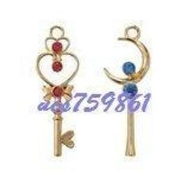 ☆漫畫交響曲☆「美少女戰士-美戰.水手小月亮」DIY同人二創時空之門の鑰匙造型項鍊&手作角色衍生飾品鎖骨鏈(壓死線的肉球 歷史價格詳細信息