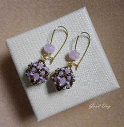 全新手作 水晶耳環 採施華洛世奇水晶 Swarovski 現貨 手作飾品 聖誕耳環  禮物【Good Day】 歷史價格詳細信息