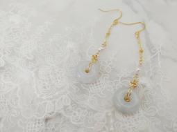 古風漢服耳環新娘結婚秀禾耳飾明制古代新中式唐風配飾無耳洞耳夾 歷史價格詳細信息