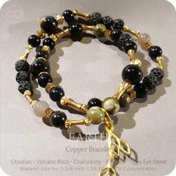 純銅手鍊 男方珠 黃銅手串 銅手鍊 個性低調養銅韓日飾品流行 歷史價格詳細信息