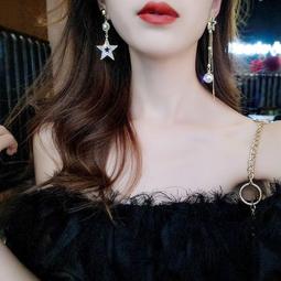 【免運】925銀針紅色水晶高級感耳環女網紅ins個性時尚百搭新品狐貍耳飾品 歷史價格詳細信息