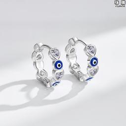 惡魔之眼流蘇珍珠設計氣質時尚耳環 歷史價格詳細信息