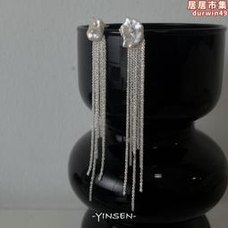 925純銀珍珠復古時尚設計感項鍊女銀扣頭免打孔空託球diy吊墜 歷史價格詳細信息