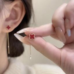 耳針耳鍊女長版流蘇耳環2023年新款潮高級設計感超仙氣質耳墜 歷史價格詳細信息