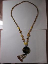 ~悠閒時光~水墨珠+紅色楊桃珠中珠耳環  A1-0051 歷史價格詳細信息