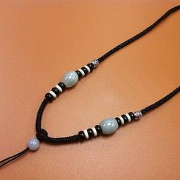 【樸緻精品】手工編織 黑瑪瑙 仿蜜蠟 項鍊繩 吊墜掛繩（GA-1740） 歷史價格詳細信息