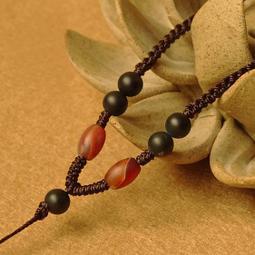 【樸緻精品】手工編織 和田玉 小葉紫檀 項鍊繩 吊墜掛繩（GA-1721） 歷史價格詳細信息