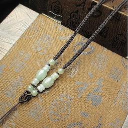 【樸緻精品】手工編織 黑瑪瑙 仿蜜蠟 項鍊繩 吊墜掛繩（GA-1740） 歷史價格詳細信息