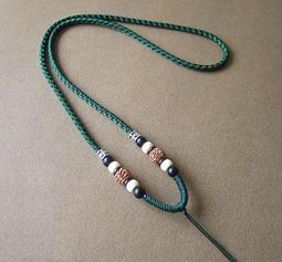 【樸緻精品】手工編織 黑瑪瑙 仿蜜蠟 項鍊繩 吊墜掛繩（GA-1740） 歷史價格詳細信息