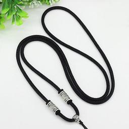 【樸緻精品】手工編織 黑瑪瑙 仿蜜蠟 項鍊繩 吊墜掛繩（GA-1740） 歷史價格詳細信息