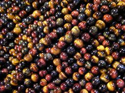 ~奇芽 水晶.寶石~ 天然-紅琉璃 六字箴言 16mm 鍍鎏金 長圓形 AAA極品 長度30cm一標一條*＝大批發場＝ 歷史價格詳細信息