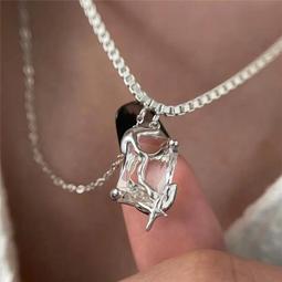 stai2020 S925純銀韓版不規則流線珍珠搭扣手鐲韓系時髦簡約風手鍊批發 歷史價格詳細信息