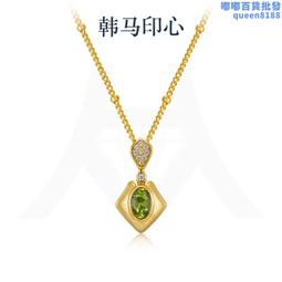 通體925銀天然碧玉項鍊簡約設計新中式風百搭女吊墜電鍍18K金銀飾 歷史價格詳細信息
