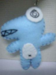 手工不織布娃娃 ~ 可愛小白兔裝娃娃情侶(吊飾) 歷史價格詳細信息