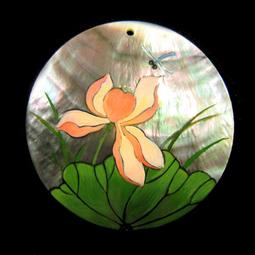 粉色手繪風景，有款，全通底 舊藏 回流 古玩 -7528 歷史價格詳細信息