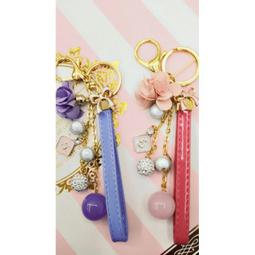 創意馬卡皮繩月光珠大閃鑽球花朵布藝吊飾包包掛飾鑰匙圈 價格比較,價格查詢,歷史價格詳細信息