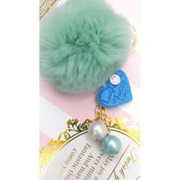創意馬卡皮繩月光珠大閃鑽球花朵布藝吊飾包包掛飾鑰匙圈 歷史價格詳細信息