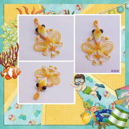 紫晶城 編結-小金魚 馬卡龍色系 蝴蝶魚尾+流蘇 吊飾 歷史價格詳細信息