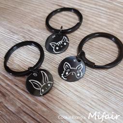 Mifairshop x cookie MIT手作迷你不鏽鋼原創插畫掛飾精美獨創鑰匙圈生日情人聖誕畢業團隊吊飾婚禮小物 歷史價格詳細信息