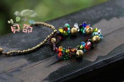 貝邵幸運小物***富貴平安綠貓眼石手鍊 東巴民族風藏式鈴鐺手鍊#87541 另有同款 黃貓眼石 歷史價格詳細信息