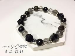手作 避邪 防小人 銀曜石 貓咪 黑金雲母 藍月光 天然水晶 設計款 原創 送禮 貓奴 手珠 貓頭 歷史價格詳細信息