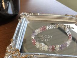 梅花春原創天然紫牙烏石榴石小顆粒手鍊女款水晶多圈生日禮物手鍊 歷史價格詳細信息