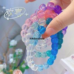 小紅書盤玩手串繞指柔漸變色冰透粉色佛珠手鏈學生女生圓珠送閨蜜 歷史價格詳細信息