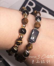 原創天然藍虎眼石手鏈虎睛石手串4mm圓珠貓眼腳鏈項鏈顯白女禮物 歷史價格詳細信息