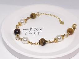 原創天然藍虎眼石手鏈虎睛石手串4mm圓珠貓眼腳鏈項鏈顯白女禮物 歷史價格詳細信息