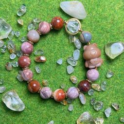 【覓石中】阿拉善、紅膠花、瑪瑙'白水晶、粉晶、奧地利水晶-水晶手鍊、全阿拉善手串[本店獨家設計款] 歷史價格詳細信息