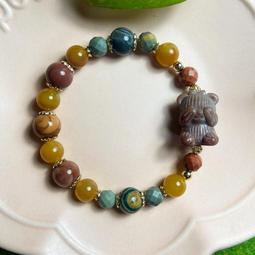 【覓石中】阿拉善、紅膠花、瑪瑙'白水晶、粉晶、奧地利水晶-水晶手鍊、全阿拉善手串[本店獨家設計款] 歷史價格詳細信息