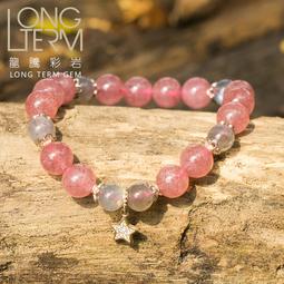 【龍騰彩岩】 能量水晶 純銀 S925 草莓晶 月光石 手珠 人緣好旺旺 好運一直來 美美又健康 桃花朵朵開LT2760 歷史價格詳細信息