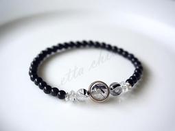 @艾塔小屋@天然藍紋瑪瑙 月光石 薰衣草石 天河石蝴蝶結 14K包金蛋白石水滴綴飾 手鍊 可客製 歷史價格詳細信息