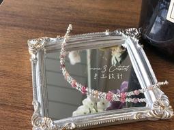 天然雙尖水晶手鍊 白水晶手鍊  男款 大手圍可帶 歷史價格詳細信息