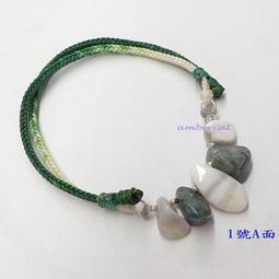 琥珀貓銀飾【S925+巴西蠟線+天然石】祈福許願幸運手鍊~A1833~多彩海洋瑪瑙原礦切片~可調整長度~一條 歷史價格詳細信息