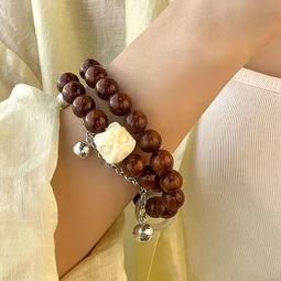 招財紫金鼠蓮花繞指柔手串菩提子正圓老料佛珠念珠  手把件文玩 歷史價格詳細信息