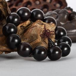 天然黑檀木手串烏木紫光檀香木佛珠男女辟邪轉運飾品單圈手煉念珠手珠 佛珠 念珠 招財 除障 保平安 文玩用品~善緣堂 歷史價格詳細信息