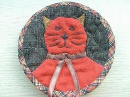 純手工 小貓咪 小咖啡熊 粉紅色小魚 水藍色 手作拼布包 小零錢包 日系韓系飾品最愛 專櫃正品 歷史價格詳細信息